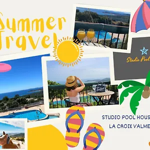 Pool House Vue Panoramique Amazing Sea View Wifi Linge Inclut Linen Included Appartement La Croix-Valmer